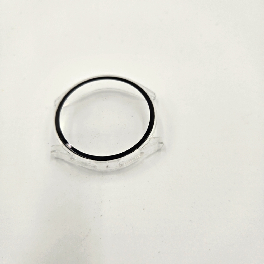 Samsung Galaxy Watch 6 Case Smartwatch Clear and Black Watch Case 40mm